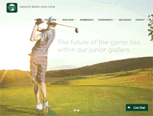 Tablet Screenshot of golfgranite.com